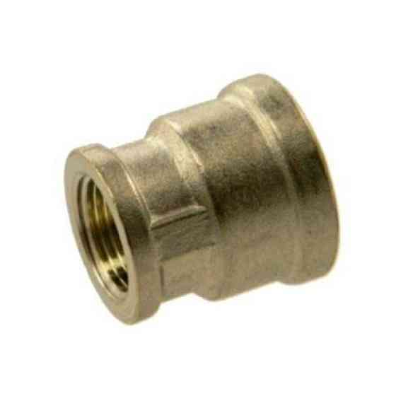 Муфта 1/2''х3/4' Україна, латунь посилена Харків