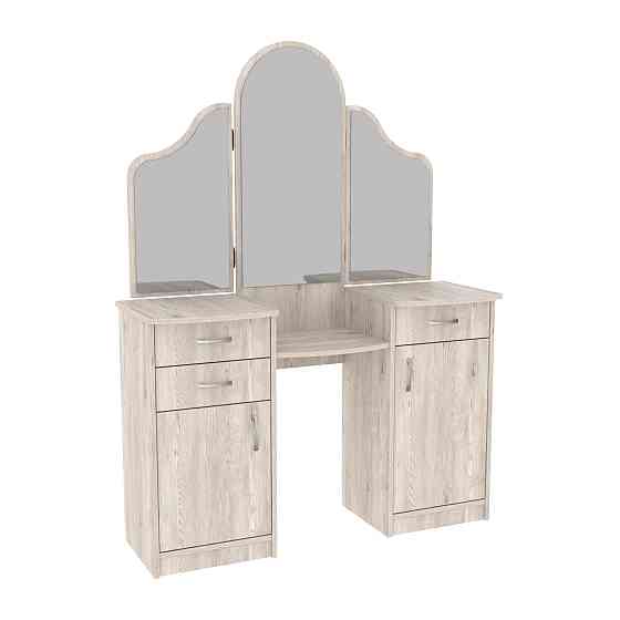 Стол туалетный Трюмо Диана, Самоа Димчастий, 1200/420/1630 Львов