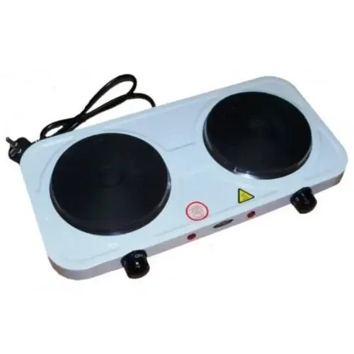 Електроплитка Kingberg KB-2056, компактна, швидке нагрівання, захист від перегріву, зручне керування Одеса - фото 1