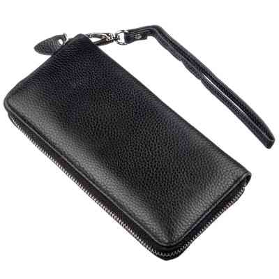 Гаманець ST Leather Шкіряний Чорний (18933) Вінниця