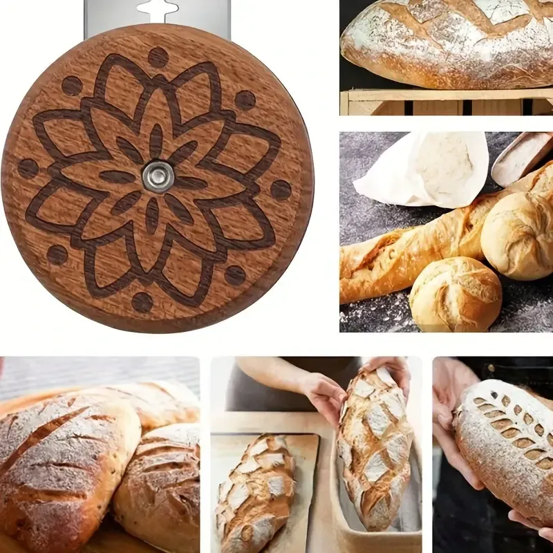 Хлеборезка круглая с деревянной ручкой и 5 лезвиями Киев - изображение 7