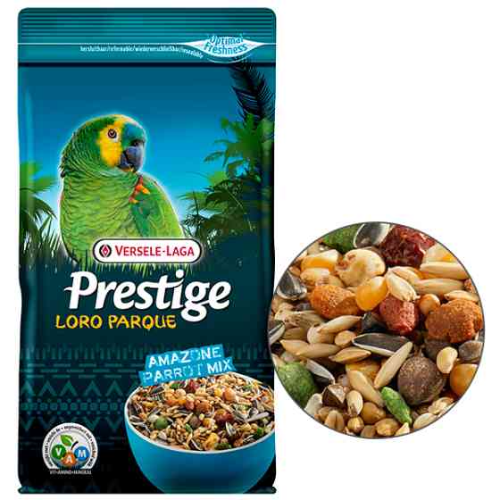 Versele-Laga Prestige Loro Parque Amazone Parrot Mix ВЕРСЕЛЕ-ЛАГА ПРЕСТИЖ ЛОРО ПАРК АМАЗОНСЬКИЙ ПАПУГА повнораціонний корм для південноамериканських с Київ