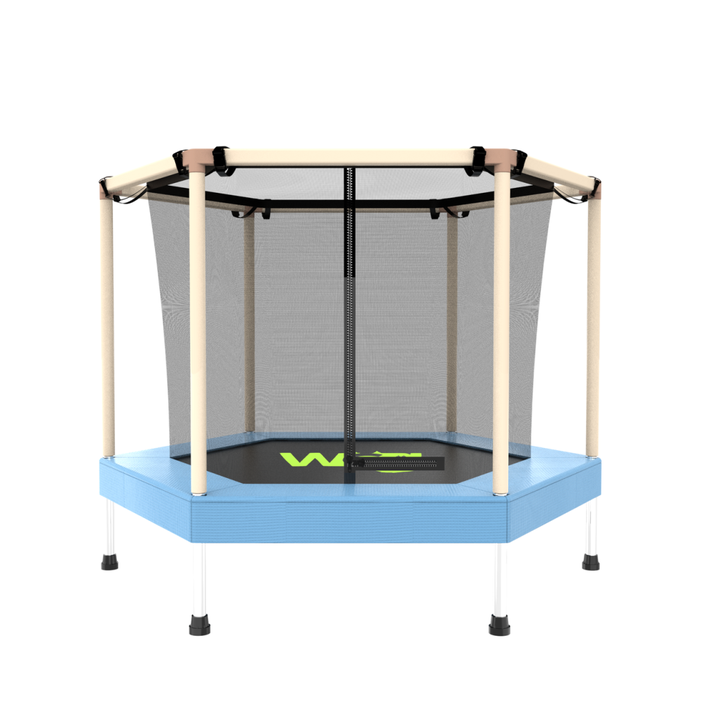 Батут манеж дитячий шестигранний з сіткою 173 см WCG Hexi M (W-1006-68) Київ - фото 1