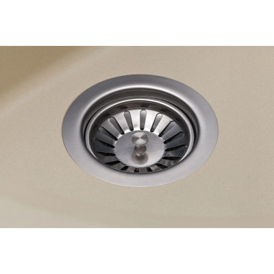 Мойка кухонная GRANADO RONDA ivory з сифоном (470*490mm.) (gr2204) Винница - изображение 3