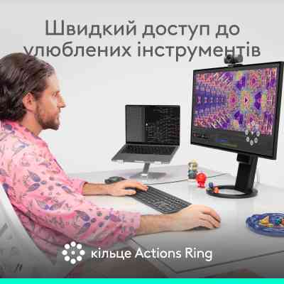 Мишка Logitech MX Master 4 for Business Wireless/Bluetooth Graphite (910-007617) Вінниця