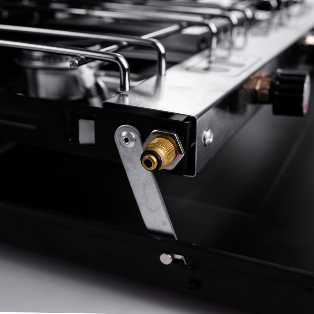 Газова плита портативна туристична з п'єзопідпалом HP-DS3-7 чорна газова плита настільна Коломыя - изображение 5