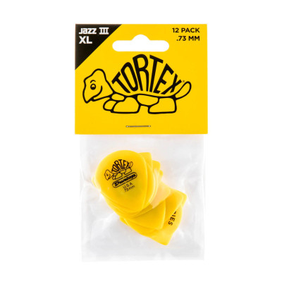 Медіатор Jim Dunlop Tortex Jazz III XL Pick .73mm 12 шт. (498P.73) Вінниця - фото 3