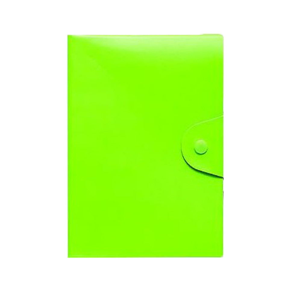 Блокнот А6 на кнопке 5901-3Х клетка 80 листов 11х16 см Зеленый Винница - изображение 1