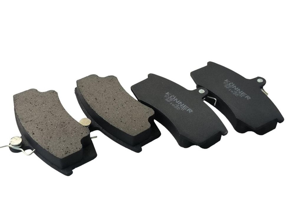 Колодки 2108, 2109, 21099, 2113-2115 передні (к-кт 4 шт) гальмівні Мукачево - фото 1