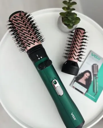 Фен щетка для волос 2в1 Vgr V-498, стайлер браш Коломыя