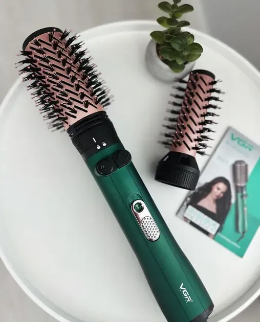 Фен щетка для волос 2в1 Vgr V-498, стайлер браш Коломыя - изображение 3