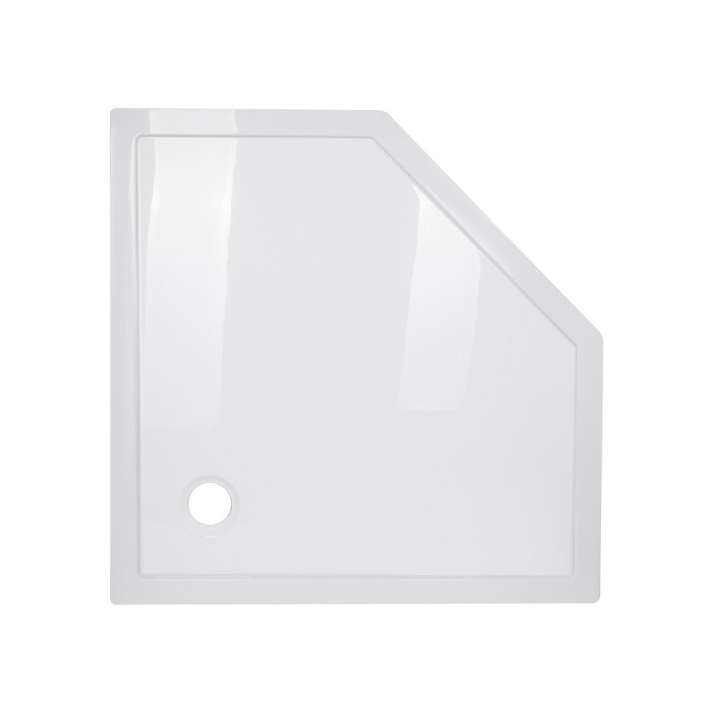 Душовий піддон Qtap Diamond 301112 100x100x12 см + сифон Київ - фото 17