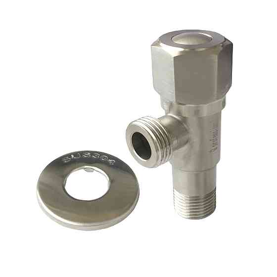 Кран кульовий кутовий Professional 1/2″х1/2″ NV-QP888 Тернопіль