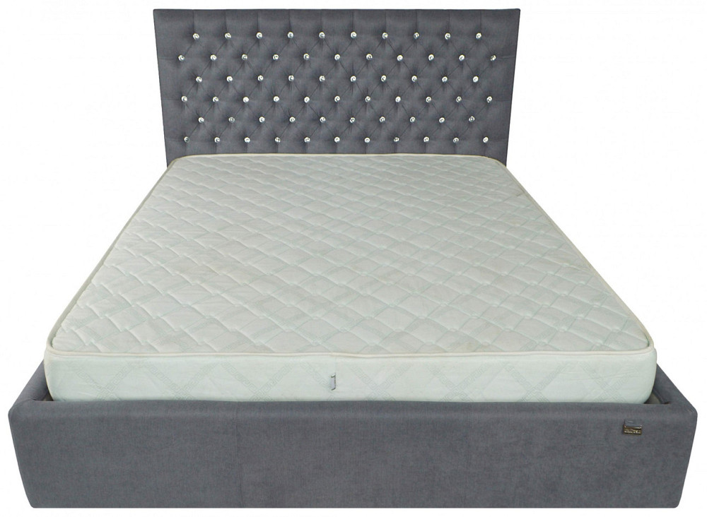 Кровать Cambridge Comfort 120 х 200 см Fibril 16 С1 С подъемным механизмом и нишей для белья Темно-серый Днепр - изображение 11