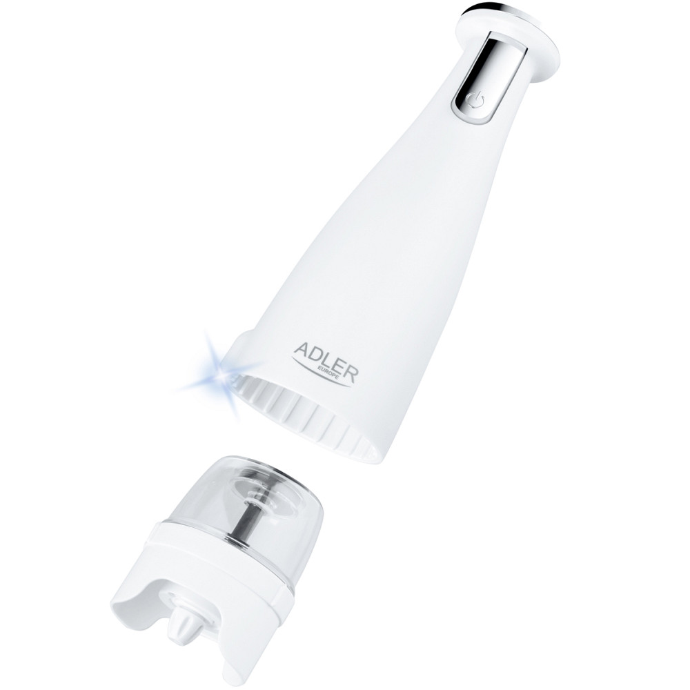 Млинок для спецій Adler AD 4449 white електричний/150мл/керамічні жорна/USB-C/3 змінні млинки/білий Винница - изображение 6