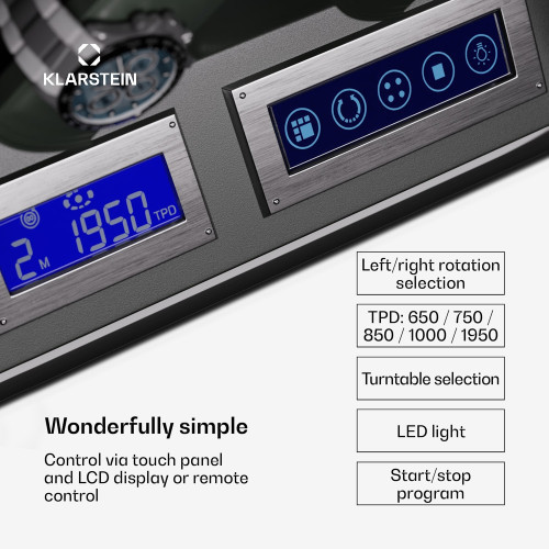 Шкатулка ротомат виточная Klarstein Verdon 12 для подзавода 12-х часов Германия Уценка Днепр - изображение 7