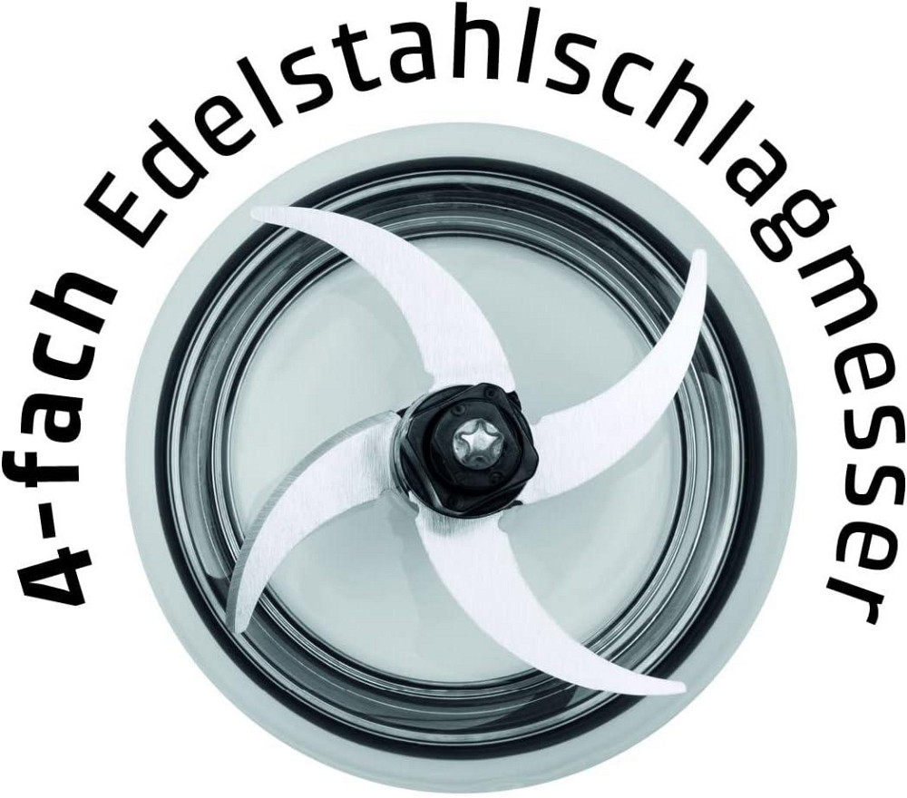 Подрібнювач кухонний чоппер 1200 мл ,2 швидкості CASO (1748) Потужність 400 Вт Нововолинськ - фото 9