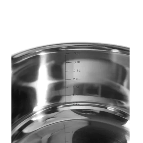 Каструля нержавіюча сталь 4л 22*11см 5414 KAMILLE Житомир - фото 5