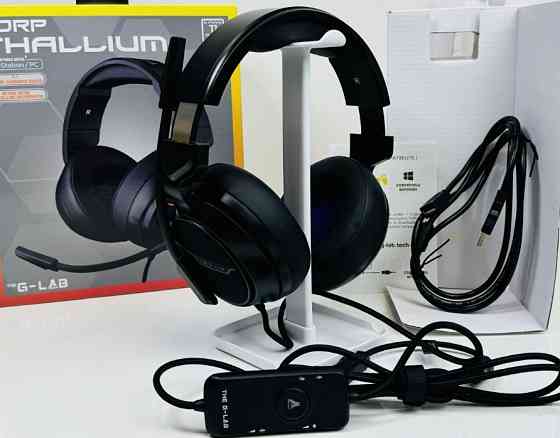 Ігрові навушники гарнітура the G-LAB Korp Thallium(playStation/pc) Київ