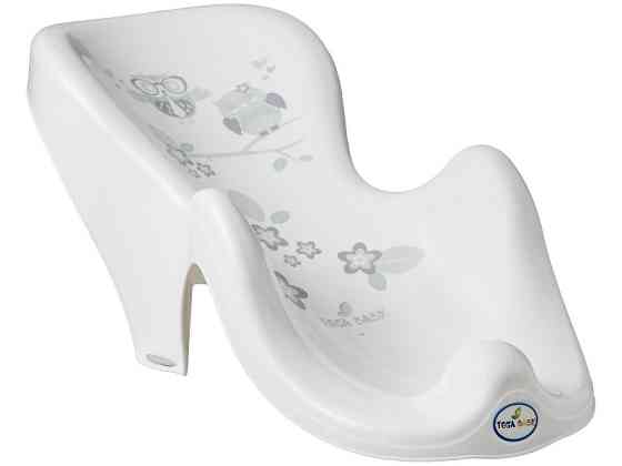 Гірка дитяча для купання антиковзка OWLS white Киев