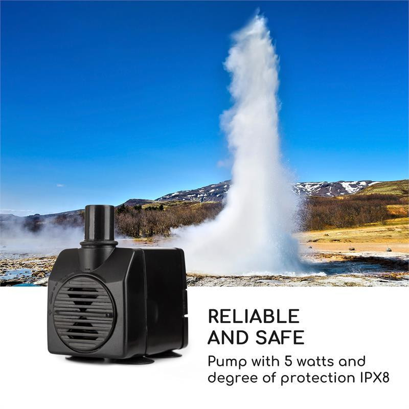 Насос для фонтана Golden Orchid Garden з латунним оздобленням 5 W IPX8 для приміщень і вулиці (Німеччина, читати Рівне - фото 7