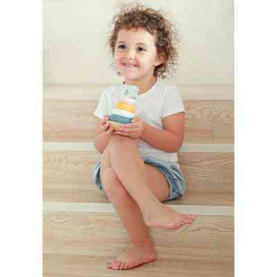 Розвиваюча іграшка Viga Toys Пірамідка PolarB Білий ведмідь (44005) Вінниця