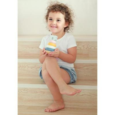 Розвиваюча іграшка Viga Toys Пірамідка PolarB Білий ведмідь (44005) Вінниця - фото 4