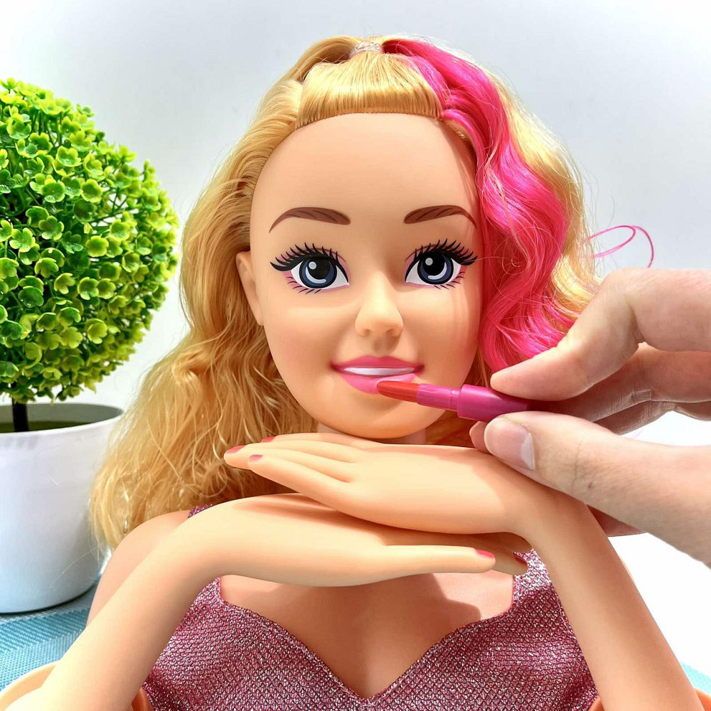 Лялька манекен Defa Lucy голова для зачісок та макіяжу манікюру (8804) Чернігів - фото 7