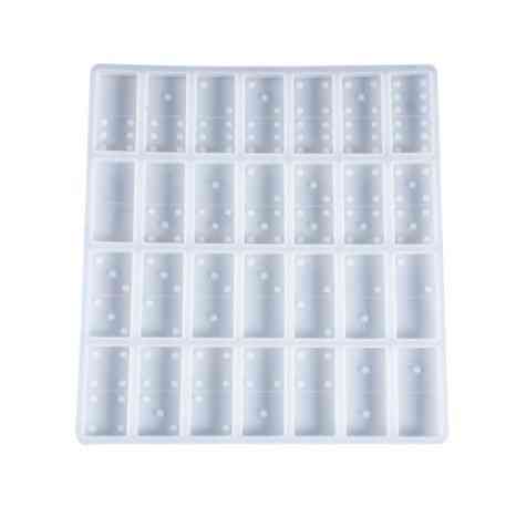 Молд силиконовый Домино 21 на 20 см серый Киев