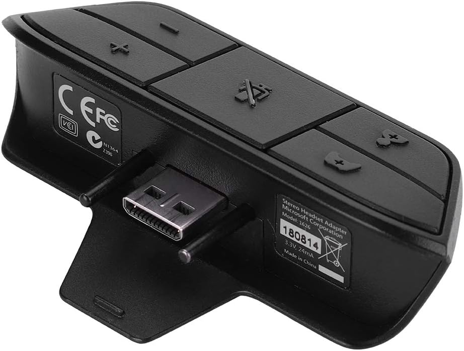 Адаптер стереогарнітури для Xbox One Controller, 3,5 мм, регулювання гучності, балансу гри/чату та Mute Київ - фото 5