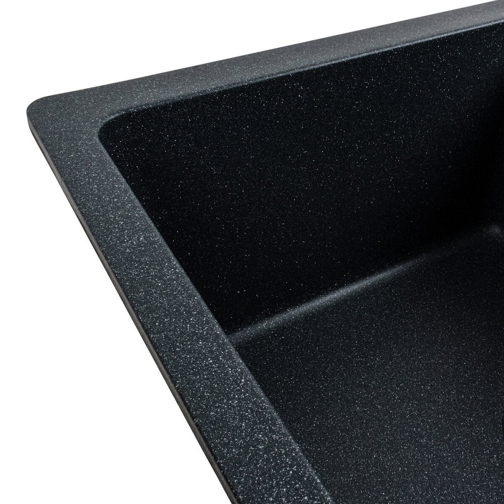 VALESO Гранітна мийка для кухні VALESO ZIRKONE 6250 матова Антрацит Київ - фото 2