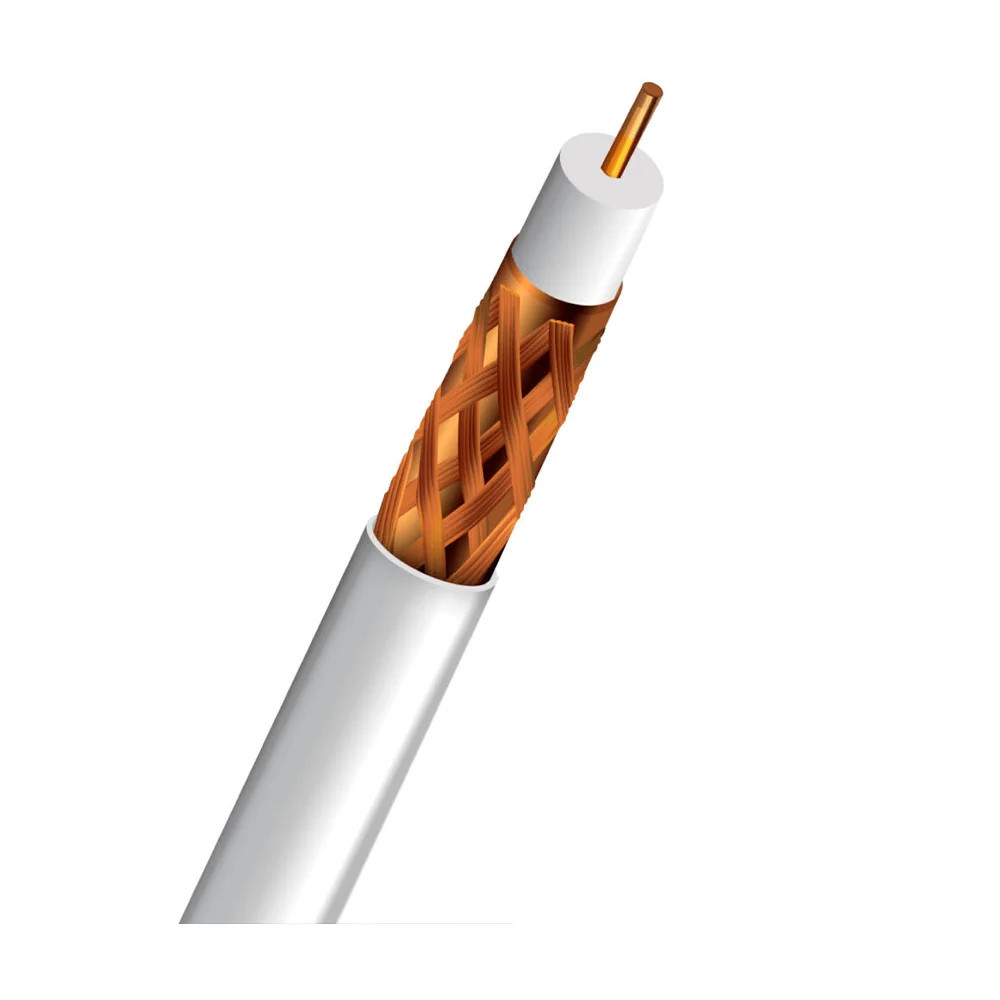 Кабель коаксіальний RG-660C FE+CU 1.2mm Indoor Trinix 100m (35-00034) Київ - фото 3
