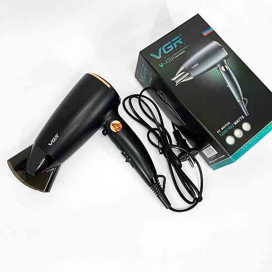 Хороший фен для волосся VGR, Фен для красивої укладки волосся Електричний з дифузором VF-22 Івано-Франківськ