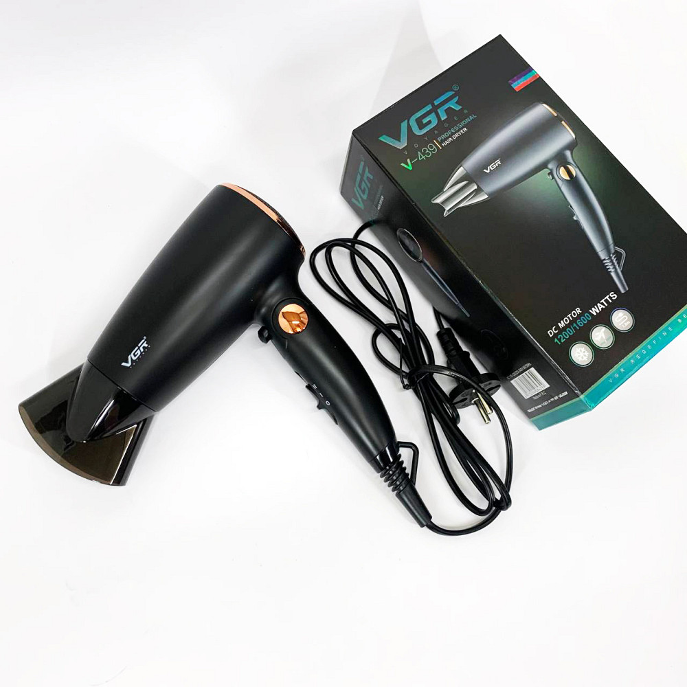 Хороший фен для волосся VGR, Фен для красивої укладки волосся Електричний з дифузором VF-22 Івано-Франківськ - фото 5