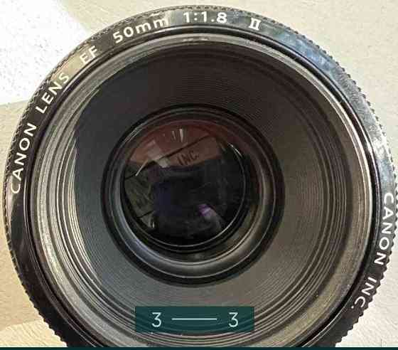 Об'єктив Canon EF 50mm f/1.8 II Київ