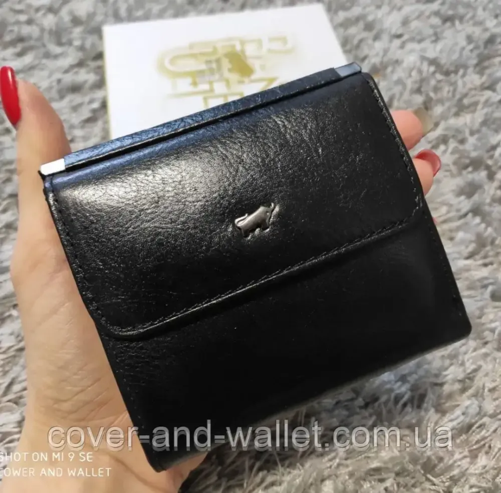 Невеликий жіночий гаманець з гладкої шкіри з монетницею Braun Buffel Київ - фото 2