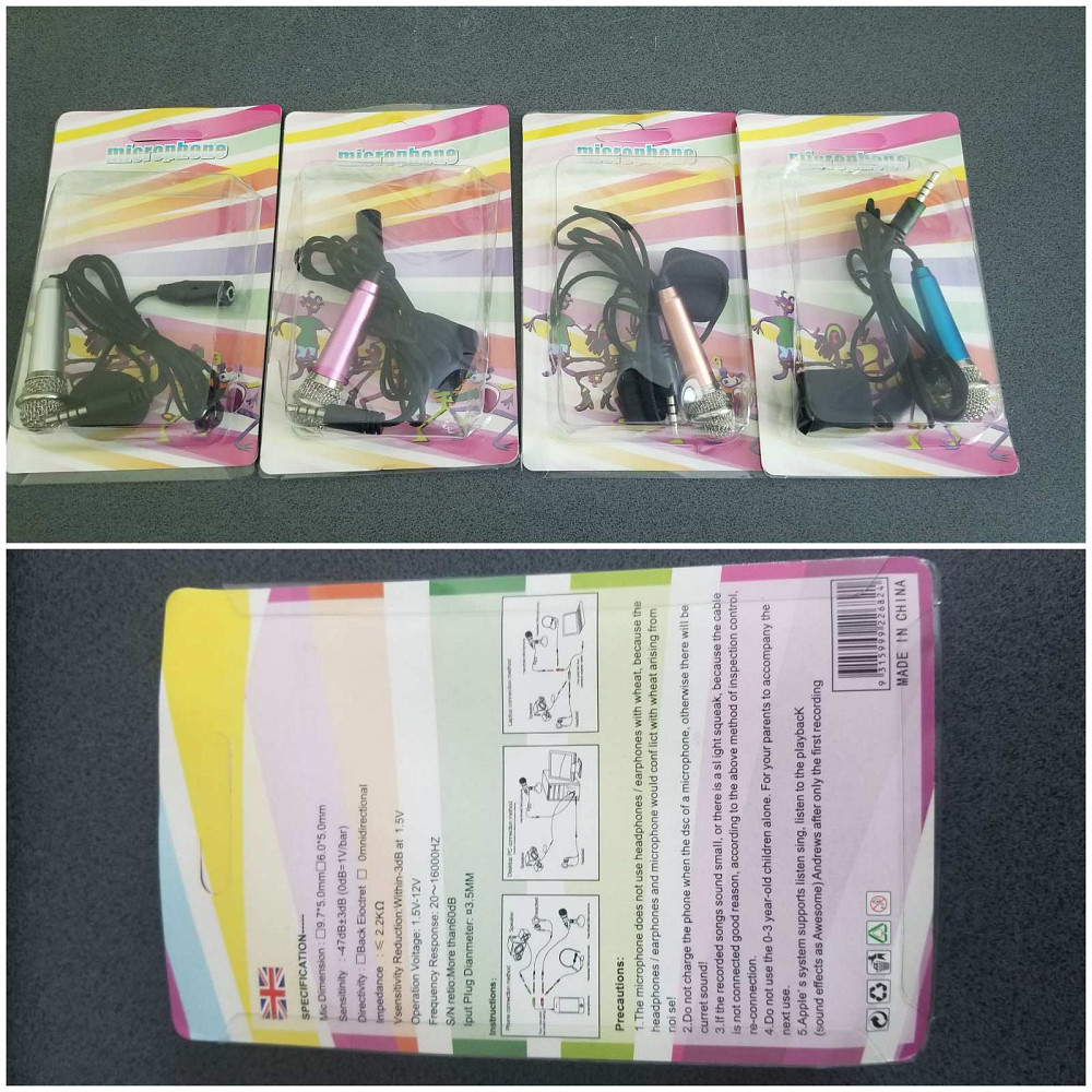 Портативний провідний міні-мікрофон Луцк - изображение 1