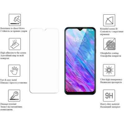 Стекло защитное Drobak ZTE Blade V30 Vita (616190) Винница