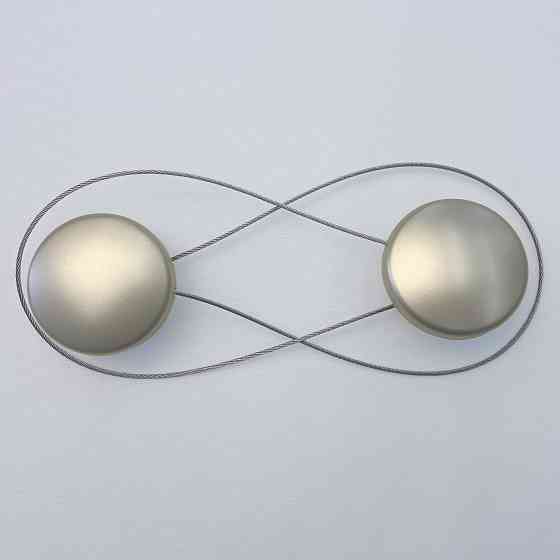 Магниты для штор и гардин Круг 2 шт Сатин (81-288) Киев