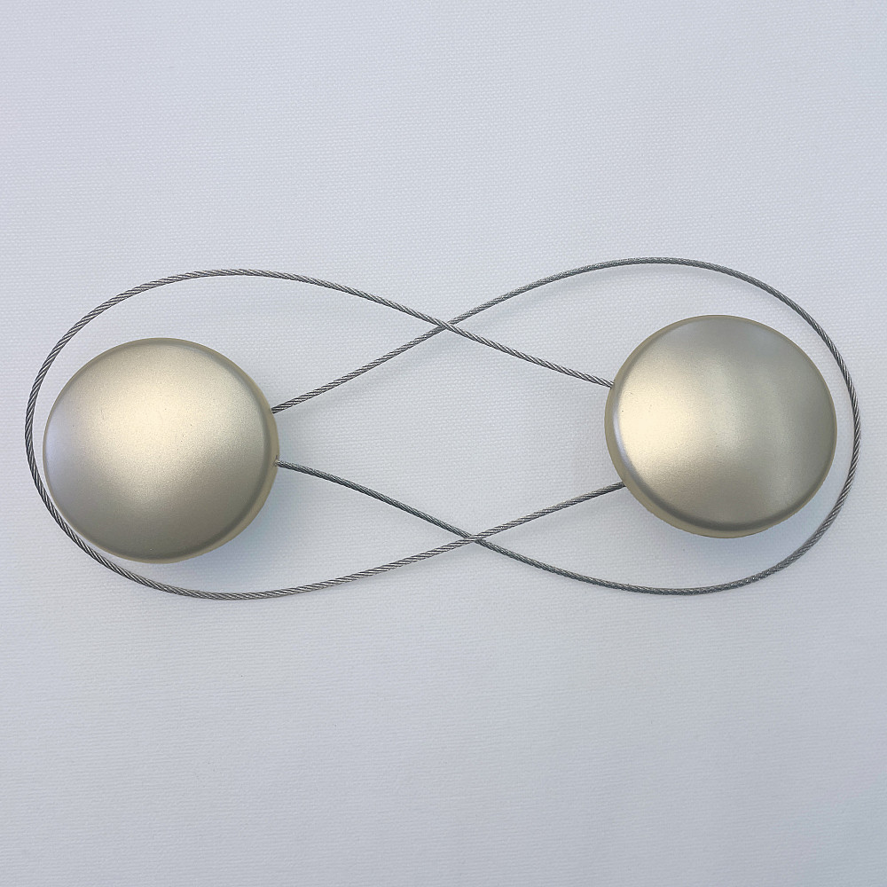 Магниты для штор и гардин Круг 2 шт Сатин (81-288) Киев - изображение 6