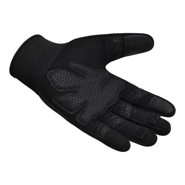 Рукавички для фітнесу RDX W1 Full Finger Plus Black S Каменское - изображение 6