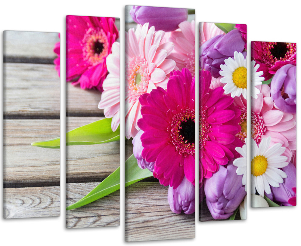 Модульная картина Цветы Art-166_5 115x170 см Киев - изображение 1