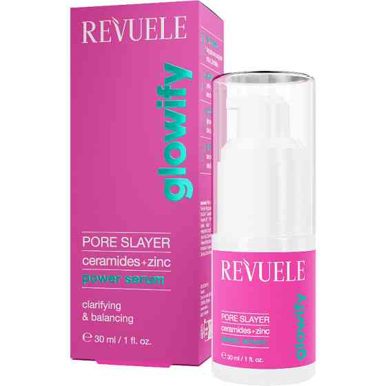 Сироватка з церамідами та цинком Pore Slayer Glowify Revuele 30 мл Київ