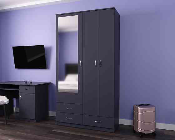 Прихожая ГКШ-8, Антрацит, 1120/480/2100 Львов