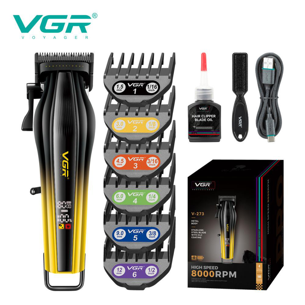 Електробритва для стрижки голови VGR V-273, Перукарські машинки професійні, Стильна машинка для стрижки DV-60 Київ - фото 10