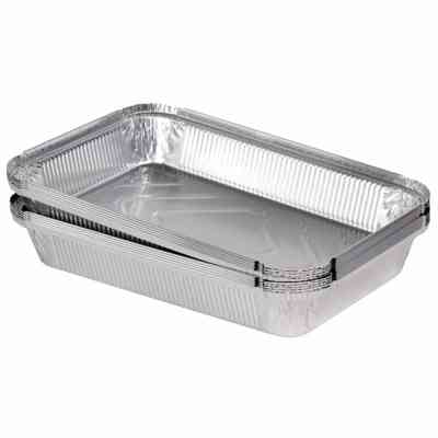 Контейнер для продуктов одноразовый PRO service алюминиевый прямоугольный SP88L 2000 мл 50 шт. (4823071632248) Винница