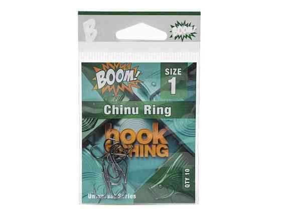 Гачок для мирної риби Chinu Ring №1 (10 шт/уп) (BN) ТМ BOOM Київ