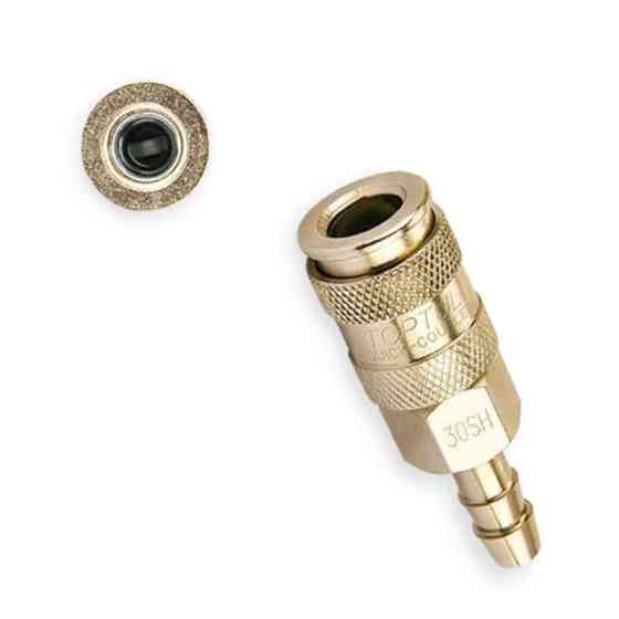 Швидкознімне з'єднання з клапаном під шланг d-10 мм Мукачево