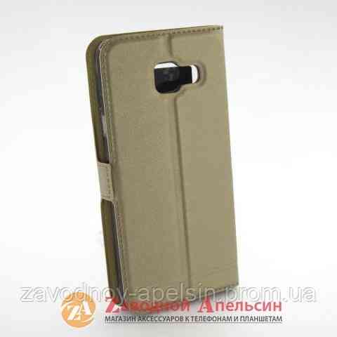 Чохол книжка Samsung A3 2016 A310 Smart Case gold Одеса