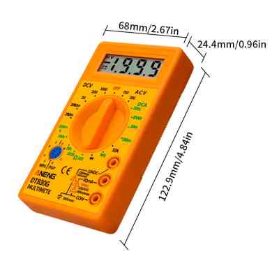 Цифровий мультиметр ANENG AN-DT830G, V, A, R, C, функція hFE (AN-DT830G) Вінниця
